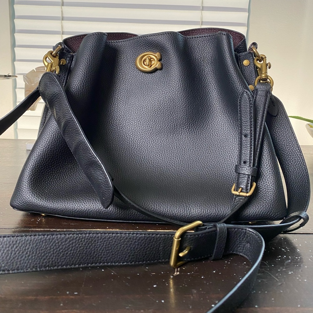 Coach Willow Black Womens Shoulder Bag and purse
